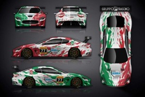 Villorba Corse Maserati GT4 livery Fogliani Zamparini