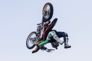 Marco González, backflip campeón Nacional Freestyle Motocross