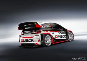 Elfyn Evans DMACK Fieast WRC