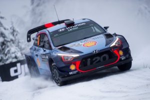 Neuville led before crashing his Hyundai cRed Bull