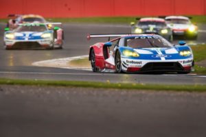 The Ford GTs ran first and second during the opening laps