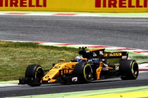 2017 Spanish Grand Prix Palmer 1 LEAD