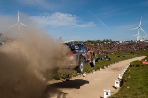 Sébstien Ogier flew to a fifth win in Portugal